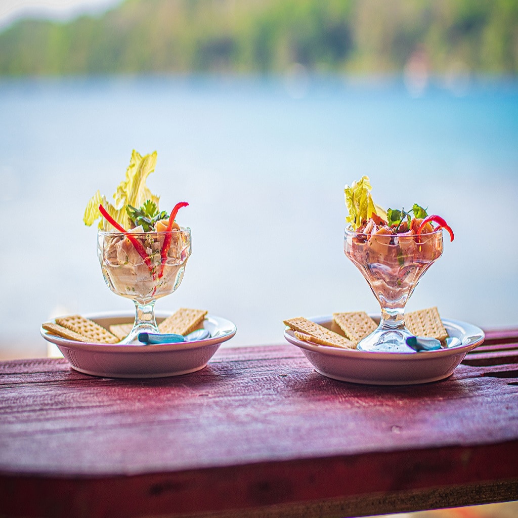 fresh fish ceviche