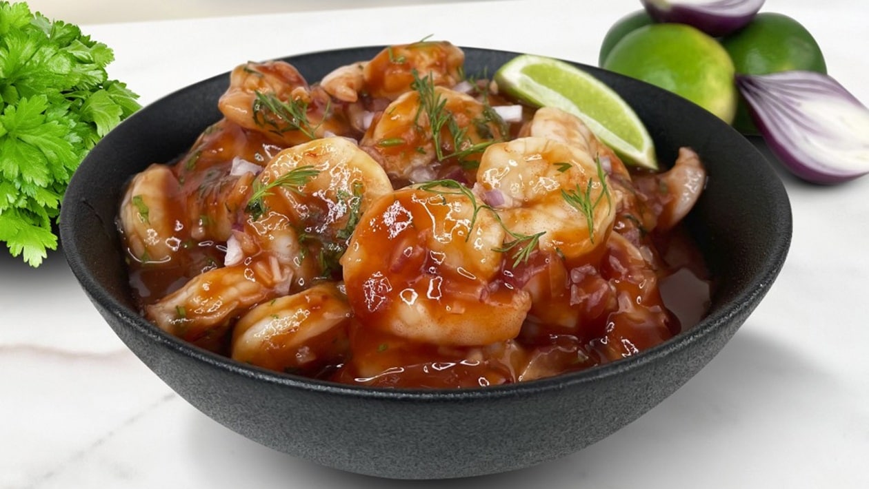 Ceviche de Camarón – - Receta