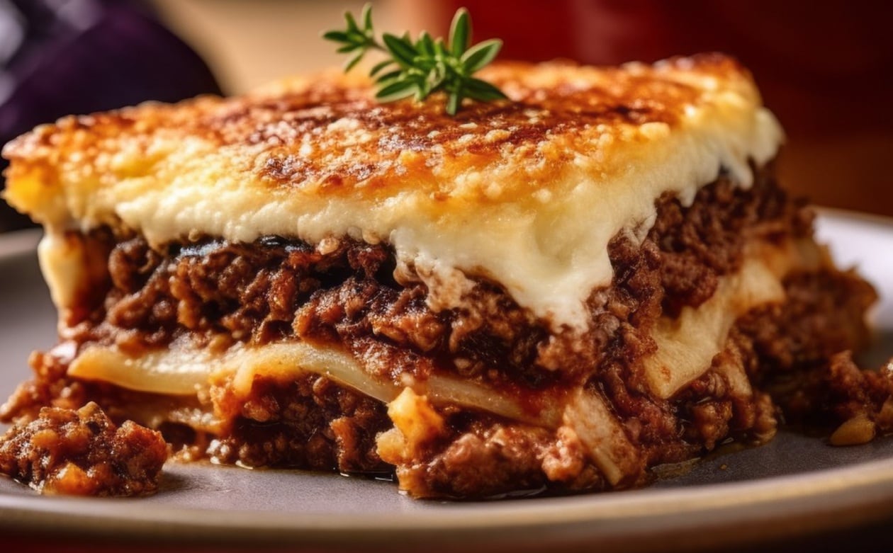 Lasaña de berenjenas con salsa boloñesa – - Receta