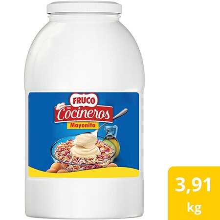 Fruco® Cocineros Mayonita Galón - Pide aquí Fruco® Cocineros Mayonita Galón con esa textura suave y cremosa que a tus comensales les gusta.