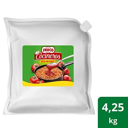 Fruco® para Cocineros Salsa con Tomate Bolsa - El auténtico sabor de Fruco® para Cocineros Salsa con Tomate podrá llegar a tu negocio sin tener que moverte de tu silla. ¡Ordénala online!