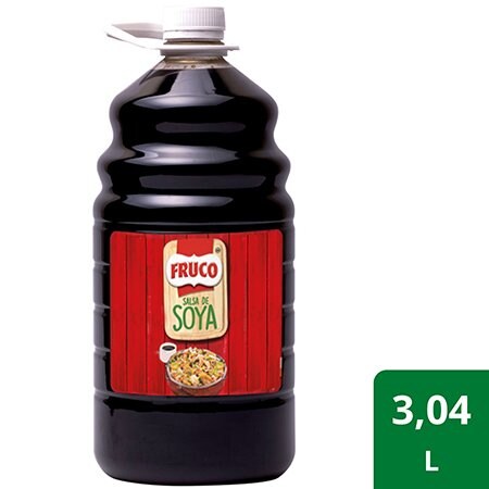 Fruco® Salsa de Soya Galón - En nuestra tienda online podrás ordenar tu Fruco® Salsa de Soya Galón, con un delicado sabor salado y delicioso.