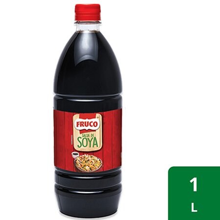 Fruco® Salsa de Soya Litro - Fruco® Salsa de Soya Litro es perfecta para adobar todo tipo de carnes, legumbre y verduras. ¡Pídela ya en nuestra tienda online!