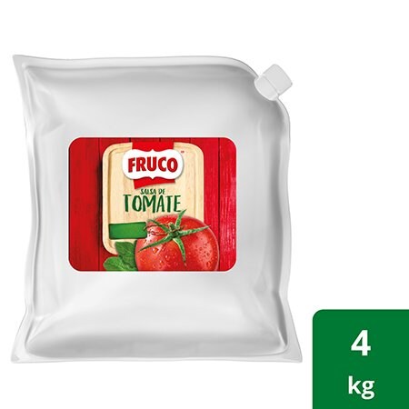 Fruco® Salsa de Tomate Bolsa - Fruco® Salsa de Tomate Bolsa es una auténtica salsa de tomate con trozos sólidos para un mejor sabor. ¡Cómprala ya en nuestra tienda online aquí