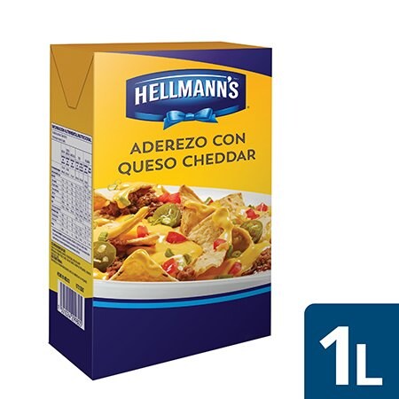 Hellmann's®  Aderezo de queso cheddar (1L) - 