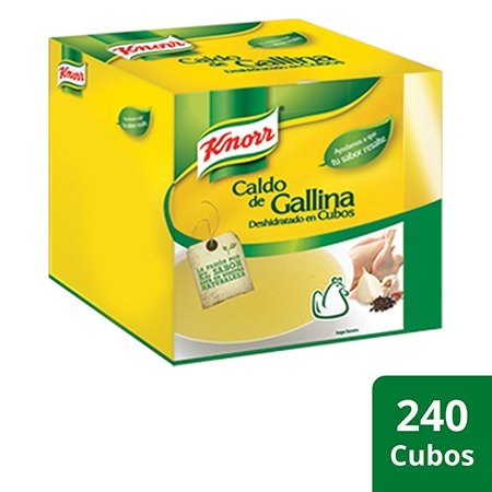 Knorr® Caldo de Gallina 240 Cubos -