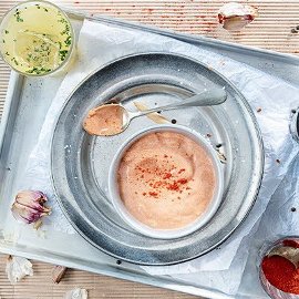 Vinagreta cremosa estilo español