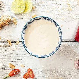 Vinagreta cremosa estilo thai