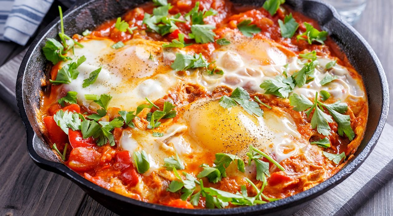 Huevos shakshuka - Receta