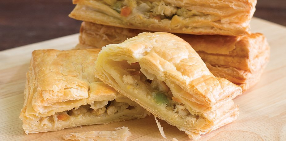 Pastel de pollo y champiñon – - Receta