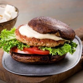 Falsa Hamburguesa de Portobello