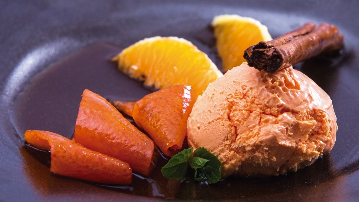 Helado de Mandarina con Desamargado de Mandarina – - Receta