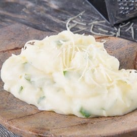 Puré de Papa con Parmesano Puré de Papa con Parmesano