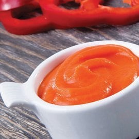 Puré de Papa con Pimentón Asado Puré de Papa con Pimentón Asado