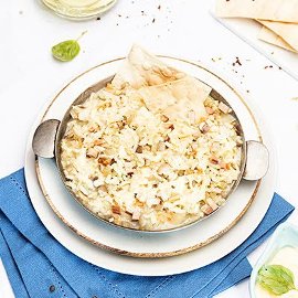 Risotto de berenjenas