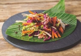 ENSALADA PRIMAVERA EN SOYA Y PANELA		 ENSALADA PRIMAVERA EN SOYA Y PANELA