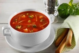 SOPA DE MINESTRONE 		 SOPA DE MINESTRONE