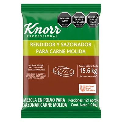 Knorr® Professional Rendidor y Sazonador para Carne Molida 1 kg - 