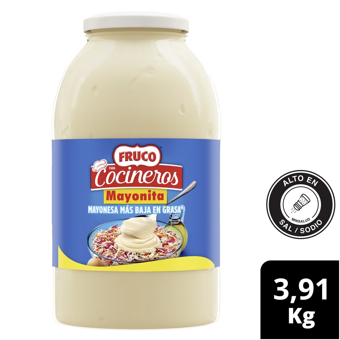 Fruco® Cocineros Mayonita Galón - Pide aquí Fruco® Cocineros Mayonita Galón con esa textura suave y cremosa que a tus comensales les gusta.