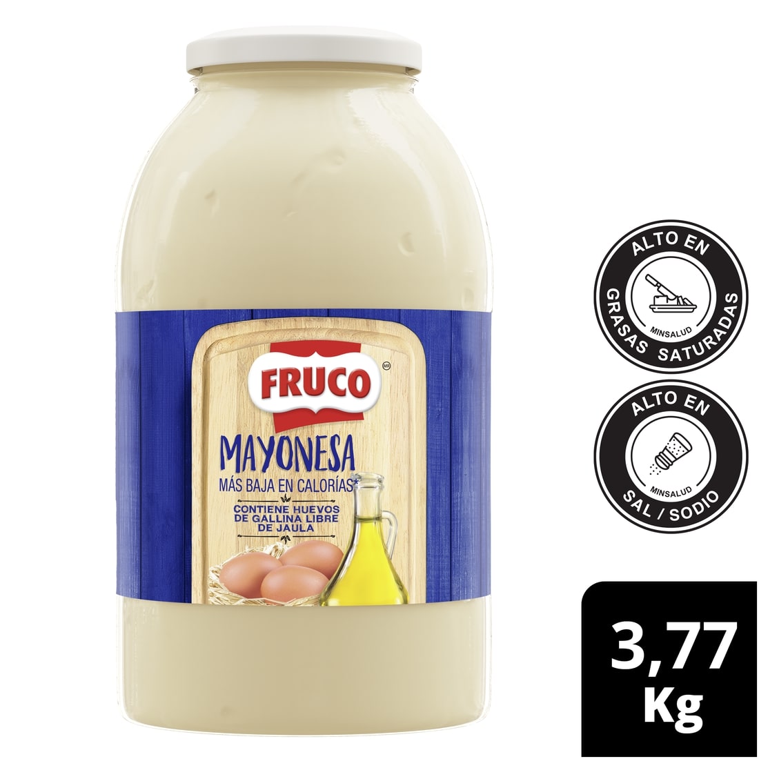 Fruco® Mayonesa Galón - Haz tu pedido en línea de Fruco® Mayonesa Galón, con ese tradicional sabor y versatilidad que tanto atrae a tus clientes.