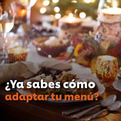 Persona leyendo un menú