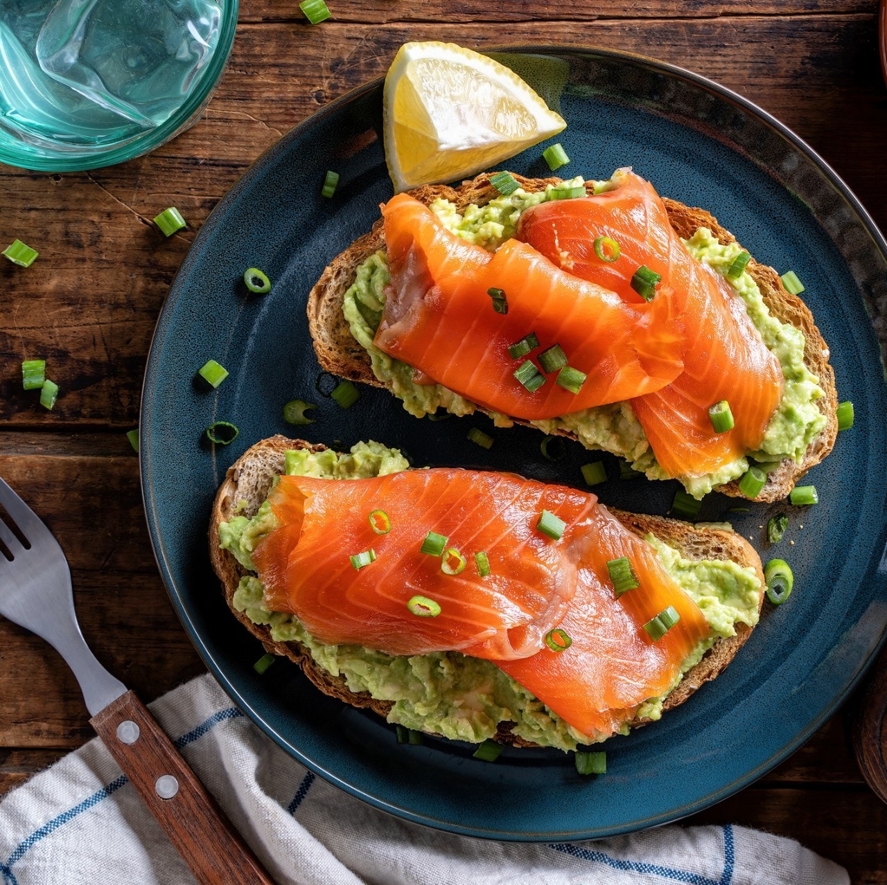 Salmón ahumado en frío Salmón ahumado en frío