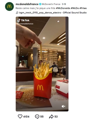 TikTok McDonalds