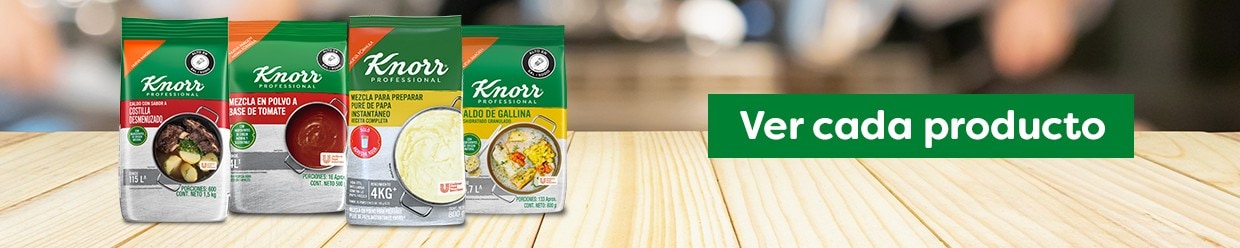 Productos de conveniencia Knorr