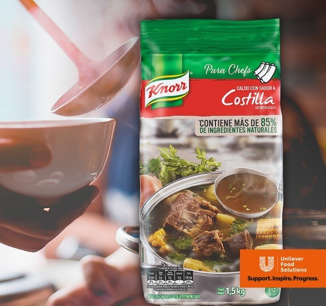 KNORR® CALDO CON SABOR A COSTILLA