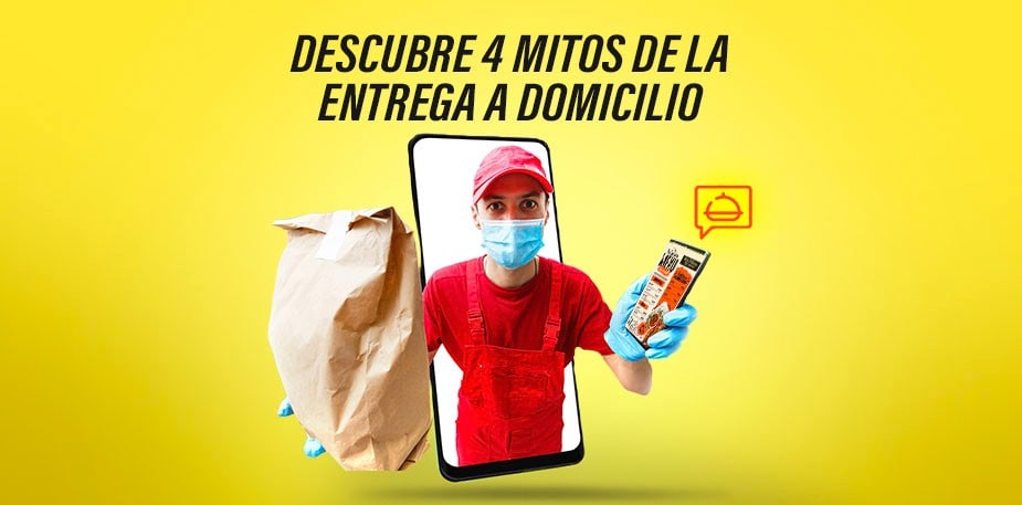 Mitos y realidades de la entrega de comida a domicilio