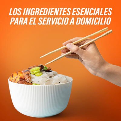 Los mejores ingredientes para tu servicio a domicilio