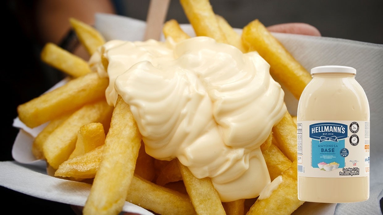 Papas a la francesa con base de Mayonesa Hellmann’s