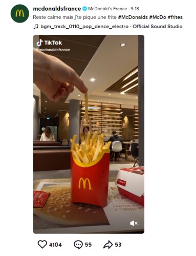 TikTok McDonalds