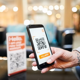 Qué es un menú digital con código QR?  