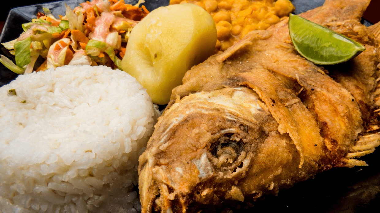 Receta mojarra Frita