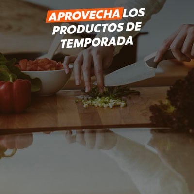¿Cómo adaptar tu menú con productos de temporada? 
