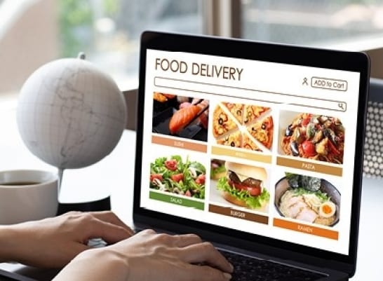 Página web para pedir comida a domicilio